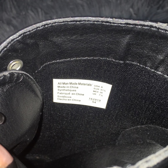 Black Combat Boots - Picture 5 of 9